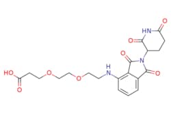 eMolecules​&nbsp;Medchem Express / Pomalidomide-PEG2-COOH / 25mg / 633697027 / HY-131872 /  / 2140807-17-4 / [null] / 433.417 / C20H23N3O8