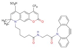 eMolecules​&nbsp;Broadpharm / BP Fluor 430 DBCO / 1mg / 599128605 / BP-25547 /  / 2644752-85-0 / [null] / 761.810 / C40H38F3N3O7S