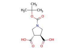 eMolecules​ Pharmablock / (3S4S)-1-tert-butoxycarbonylpyrrolidine-34-dicarboxylic