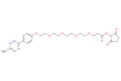 eMolecules​&nbsp;Broadpharm / Methyltetrazine-PEG5-NHS ester / 10mg / 296213294 / BP-22945 / 95.000 / 1802907-92-1 / MFCD28334559 / 533.538 / C24H31N5O9