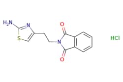 eMolecules​&nbsp;Synthonix - Stock / 2-Amino-4-[(2-N-phthalimido)ethyl]thiazole hydrochloride / 250mg / 525906447 / A4972 /  / 137118-00-4 / MFCD11706994 / 309.770 / C13H12ClN3O2S