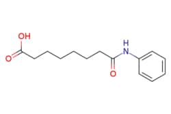 eMolecules​&nbsp;AstaTech / 7-PHENYLCARBAMOYLHEPTANOIC ACID / 0.25g / 200612403 / 65172 / 97.000 / 149648-52-2 / MFCD07777004 / 249.310 / C14H19NO3
