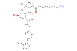 eMolecules​ Ambeed / (2S4R)-1-((S)-2-(7-Aminoheptanamido)-33-dimethylbutanoyl)-4-hydroxy-N-(4-(4-methylthiazol-5-yl)benzyl)pyrrolidine-2-carboxamide