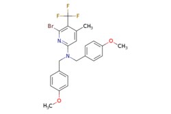 eMolecules​ ChemScene / 6-Bromo-NN-bis(4-methoxybenzyl)-4-methyl-5-(trifluoromethyl)pyridin-2-amine