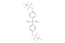 eMolecules​ AstaTech / PROPANE-22-DIYLBIS(41-PHENYLENE) BIS(TRIFLUOROMETHANESULFONATE)