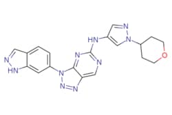 eMolecules​&nbsp;1448693-69-3 | Medchem Express |  GCN2-IN-1 |  5mg | 446256246 | HY-100877 | 402.422 |  C19H18N10O