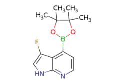 eMolecules​ Pharmablock / 3-fluoro-4-(tetramethyl-132-dioxaborolan-2-yl)-1H-pyrrolo[23-b]pyridine