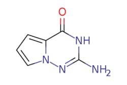 eMolecules​&nbsp;AstaTech / 2-AMINOPYRROLO[21-F][124]TRIAZIN-4(3H)-ONE / 0.25g / 392629270 / 20419 / 95.000 / 159326-75-7 / MFCD21364507 / 150.141 / C6H6N4O