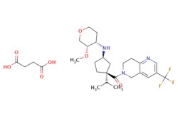eMolecules​&nbsp;Medchem Express / MK-0812 (Succinate) / 5mg / 446270976 / HY-50669A /  / 851916-42-2 / MFCD30489753 / 587.637 / C28H40F3N3O7