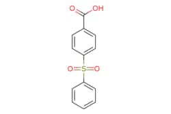 eMolecules​&nbsp;AstaTech / 4-BENZENESULFONYLBENZOIC ACID / 0.25g / 434268179 / 26942 / 95.000 / 5361-54-6 / MFCD00568775 / 262.280 / C13H10O4S