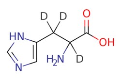 eMolecules​&nbsp;Medchem Express / DL-Histidine-d3 / 1mg / 761507002 / HY-W010209S2 /  / 344299-50-9 / [null] / 158.175 / C6H9N3O2