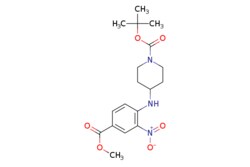 eMolecules​&nbsp;AstaTech / TERT-BUTYL 4-[4-(METHOXYCARBONYL)-2-NITROPHENYL]AMINOPIPERIDINE-1-CARBOXYLATE / 0.25g / 696760087 / D87265 / 95.000 / 1037833-88-7 / MFCD11974916 / 379.413 / C18H25N3O6
