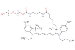 eMolecules​&nbsp;Broadpharm / HO-PEG-Fluor-647 TEA salts MW 2000 / 5mg / 798871047 / BP-40408 /  /  / [null] / 1047.230 / C44H62N4O17S4
