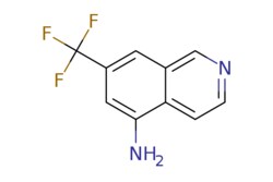 eMolecules​&nbsp;AstaTech / 7-(TRIFLUOROMETHYL)ISOQUINOLIN-5-AMINE / 0.1g / 798867634 / K10288 / 95.000 / 608515-76-0 / [null] / 212.175 / C10H7F3N2