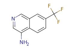 eMolecules​&nbsp;AstaTech / 7-(TRIFLUOROMETHYL)ISOQUINOLIN-4-AMINE / 0.1g / 798867627 / K10274 / 95.000 / 2566470-66-2 / [null] / 212.175 / C10H7F3N2