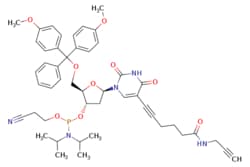 eMolecules​&nbsp;Broadpharm / Alkyne dT phosphoramidite / 100mg / 795361966 / BP-40263 /  /  / [null] / 877.976 / C48H56N5O9P
