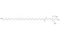 eMolecules​&nbsp;Broadpharm / m-PEG8-triethoxysilane / 250mg / 795361866 / BP-40222 / 95.000 /  / [null] / 615.833 / C27H57NO12Si