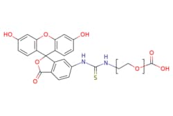 eMolecules​&nbsp;Broadpharm / FITC-PEG-Acid MW 5000 / 5mg / 795361801 / BP-40195 /  /  / [null] / 494.470 / C24H18N2O8S
