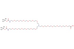 eMolecules​&nbsp;Broadpharm / N-bis(N-Boc-PEG6)-N-(PEG6-acid) / 100mg / 795361603 / BP-40128 / 95.000 /  / [null] / 1168.420 / C53H105N3O24