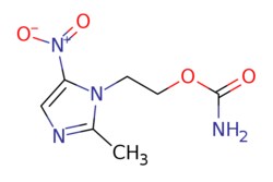 eMolecules​&nbsp;Synthonix / 2-(2-methyl-5-nitro-1H-imidazol-1-yl)ethyl carbamate / 250mg / 794075480 / AC80667 /  / 31478-45-2 / MFCD00866609 / 214.181 / C7H10N4O4