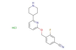 eMolecules​ Synthonix / 3-fluoro-4-([6-(piperidin-4-yl)pyridin-2-yl]oxymethyl)benzonitrile