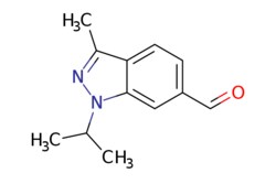 eMolecules​&nbsp;Synthonix / 3-Methyl-1-(1-methylethyl)-1H-indazole-6-carboxaldehyde / 250mg / 786491571 / AC80218 /  / 1782855-60-0 / [null] / 202.257 / C12H14N2O