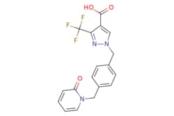 eMolecules​ Synthonix / 1-(4-[(2-oxopyridin-1-yl)methyl]phenylmethyl)-3-(trifluoromethyl)pyrazole-4-carboxylic