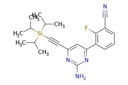 eMolecules​ Synthonix / 3-(2-amino-6-((triisopropylsilyl)ethynyl)pyrimidin-4-yl)-2-fluorobenzonitrile