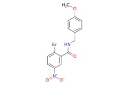eMolecules​ Synthonix / 2-bromo-N-[(4-methoxyphenyl)methyl]-5-nitrobenzamide