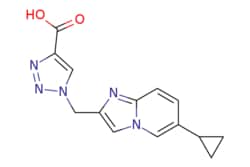 eMolecules​ Synthonix / 1-(6-cyclopropylimidazo[12-a]pyridin-2-ylmethyl)-123-triazole-4-carboxylic