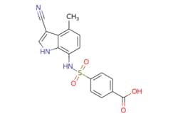 eMolecules​ Synthonix / 4-[(3-cyano-4-methyl-1H-indol-7-yl)sulfamoyl]benzoic