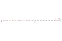 eMolecules​ Broadpharm / 14-(Azide-PEG6-ethylcarbamoyl)tridecanoic-t-butyl