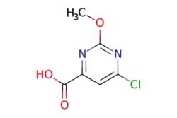 eMolecules​&nbsp;AstaTech / 6-CHLORO-2-METHOXYPYRIMIDINE-4-CARBOXYLIC ACID / 0.1g / 784435663 / 97025 / 95.000 / 944902-07-2 / MFCD10697050 / 188.570 / C6H5ClN2O3