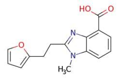 eMolecules​&nbsp;Synthonix / 2-[2-(furan-2-yl)ethyl]-1-methyl-13-benzodiazole-4-carboxylic acid / 5mg / 779536803 / AC77896 /  / 1527841-29-7 / [null] / 270.288 / C15H14N2O3
