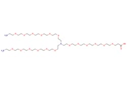 eMolecules​&nbsp;Broadpharm / N-(acid-PEG6)-N-bis(PEG6-amine) HCl salt / 100mg / 779523997 / BP-29554 / 97.000 /  / [null] / 968.186 / C43H89N3O20