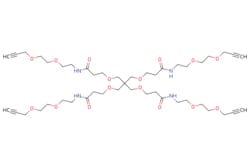 eMolecules​ Broadpharm / Tetra(3-methoxy-N-(PEG2-prop-2-ynyl)propanamide)
