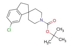 eMolecules​&nbsp;AstaTech / TERT-BUTYL 6-CHLORO-23-DIHYDROSPIRO[INDENE-14-PIPERIDINE]-1-CARBOXYLATE / 0.1g / 771350225 / W14149 / 95.000 / 1160247-32-4 / MFCD12198588 / 321.850 / C18H24ClNO2