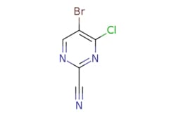 eMolecules​ AstaTech / 5-BROMO-4-CHLOROPYRIMIDINE-2-CARBONITRILE / 0.1g