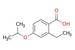 eMolecules​&nbsp;AOBChem USA / 2-Ethyl-4-isopropoxybenzoic acid / 250mg / 768964923 / 65031 /  / 882993-84-2 / [null] / 208.257 / C12H16O3