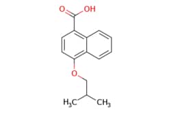 eMolecules​&nbsp;AOBChem USA / 4-Isobutoxy-1-naphthoic acid / 250mg / 768964726 / 64385 /  / 1242811-15-9 / MFCD27966496 / 244.290 / C15H16O3