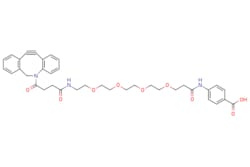 eMolecules​&nbsp;Broadpharm / DBCO-PEG4-PABA / 50mg / 761705535 / BP-28866 / 95.000 /  / [null] / 671.747 / C37H41N3O9