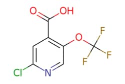 eMolecules​&nbsp;AstaTech / 2-CHLORO-5-(TRIFLUOROMETHOXY)ISONICOTINIC ACID / 0.1g / 761014241 / 33755 / 95.000 / 1221171-77-2 / MFCD22571779 / 241.550 / C7H3ClF3NO3