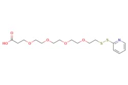 eMolecules​&nbsp;581065-93-2 | Medchem Express |  (2-pyridyldithio)-PEG4 acid |  50mg | 752822949 | HY-135964 | 391.5 |  C16H25NO6S2