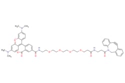 eMolecules​&nbsp;Medchem Express / DBCO-PEG4-TAMRA / 1mg / 742367804 / HY-D1070 /  / 1895849-41-8 / [null] / 936.075 / C54H57N5O10