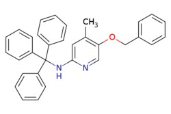 eMolecules​&nbsp;2845127-24-2 | 5-(BENZYLOXY)-4-METHYL-N-TRITYLPYRIDIN-2-AMINE | AstaTech456.589 | C32H28N2O | 95.000 | Cc1cc(NC(c2ccccc2)(c2ccccc2)c2ccccc2)ncc1OCc1ccccc1 | 1g | 721428759