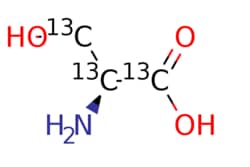 eMolecules​&nbsp;Medchem Express / L-Serine-13C3 / 1mg / 719836342 / HY-N0650S /  / 201595-68-8 / MFCD00144677 / 108.070 / C3H7NO3