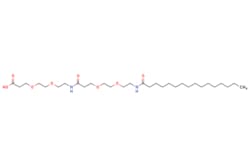 eMolecules​&nbsp;Palmitamide-PEG2-amide-PEG2-acid | Broadpharm |574.800 | C30H58N2O8 | 95.000 | CCCCCCCCCCCCCCCC(=O)NCCOCCOCCC(=O)NCCOCCOCCC(O)=O | 100mg | 718091818