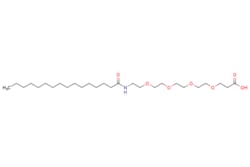 eMolecules​ Broadpharm / Palmitic acid-PEG4-acid / 250mg / 718091695 /