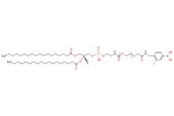eMolecules​&nbsp;DSPE-PEG-Boronate, MW 3,400 | Broadpharm |1045.130 | C53H95BFN2O14P | 98.000 | CCCCCCCCCCCCCCCCCC(=O)OC[C@H](COP(O)(=O)OCCNC(=O)OCCOCC(=O)NCc1ccc(cc1F)B(O)O)OC(=O)CCCCCCCCCCCCCCCCC | 100mg | 718091659