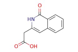eMolecules​&nbsp;69391-35-1 | 2-(1-Oxo-1,2-dihydroisoquinolin-3-yl)acetic acid | ChemScene | MFCD24500646 | 203.197 | C11H9NO3 | 98.000 | OC(=O)Cc1cc2ccccc2c(=O)[nH]1 | 100mg | 717419466